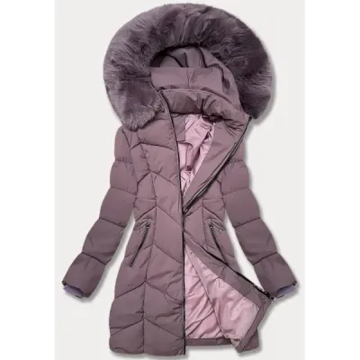 Dámská zimní bunda S\'west MODA8306BIG fialová