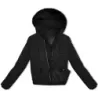 Krátká dámská zimní bunda S\'west MODA8261 černá
