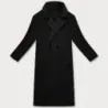Dámský přechodný oversize kabát MODA8161 černá