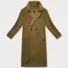 Dámský přechodný oversize kabát MODA8161 béžový