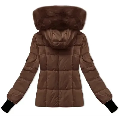 Dámská zimní bunda S\'west MODA8303 kakao