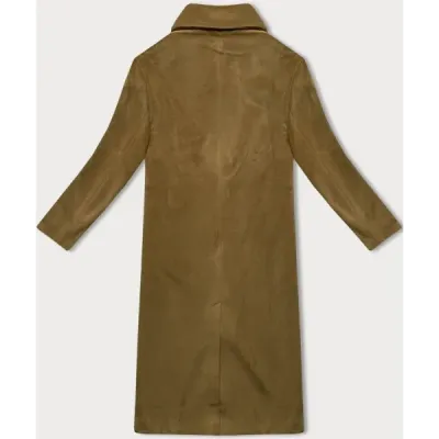 Dámský přechodný oversize kabát MODA8161 béžový