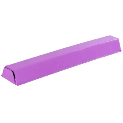 117CM Gymnastik Schwebebalken Training Turnen Balken Strapazierfähig Fitness PU-Lila