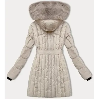 Dámská zimní bunda S\'west MODA8307 béžová