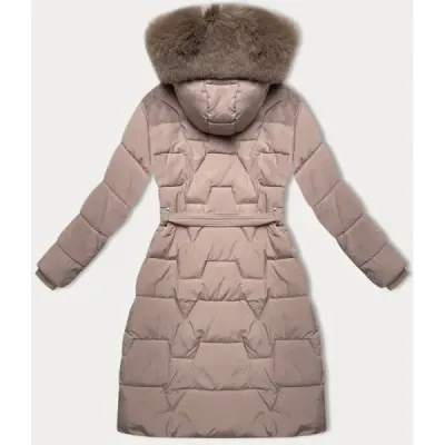 Přechodná dámská bunda MODA9176 béžová