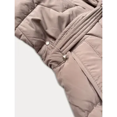 Přechodná dámská bunda MODA9176 béžová