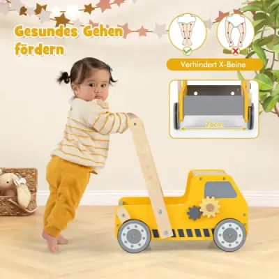 Dětské dřevěné chodítko 2 v 1 s multifunkčním centrem Baby Walker dětské chodítko Dětské dřevěné chodítko 2 v 1 s multifunkčním centrem Baby Walker dětské chodítko