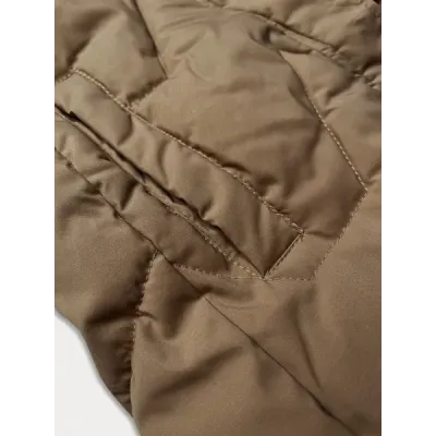 Dámská vesta MODA9172 tmavě béžová