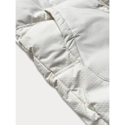 Hrubá dámská zimní bunda MODA3251 ecru
