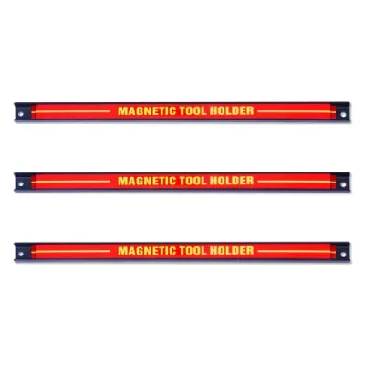 3 x magnetický držák na nářadí sada nástěnných magnetických lišt magnetická lišta 46 cm