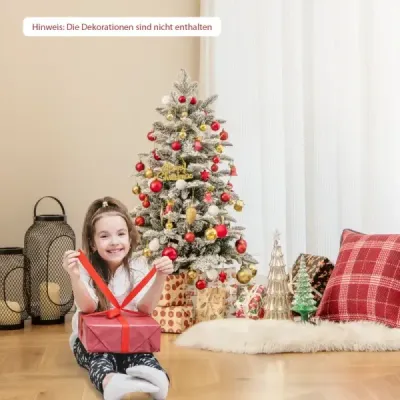 100cm umělý vánoční stromek s 80 různobarevnými LED světly