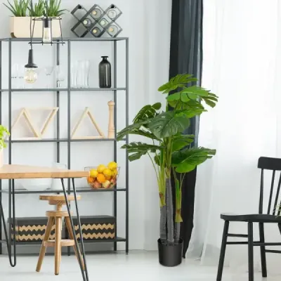 120 cm vysoký umělý strom Monstera Deliciosa Plant Green