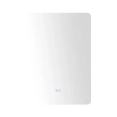Koupelnové zrcadlo LED s osvětlením, dotykovým spínačem a paměťovou funkcí Nástěnné zrcadlo 70 x 50 cm