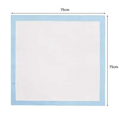 Podložka pro výcvik psů 75 x 75 cm Hygienická podložka pro štěňata 150 kusů