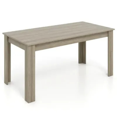 Jídelní stůl dřevo 160 x 80 cm velký stůl obdélníkový kuchyňský stůl jídelní stůl příroda