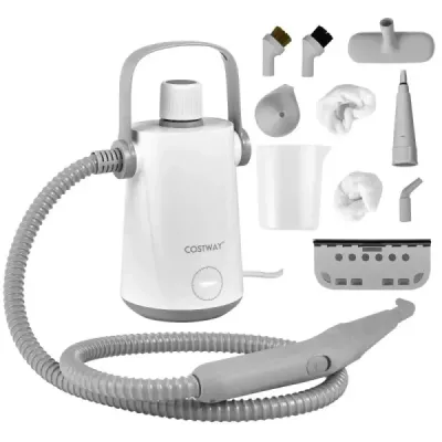 Víceúčelový parní čistič Přenosný ruční parní čistič s 1000W Power Grey