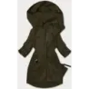 Dámská bunda typu větrovka S'WEST MODA8357 khaki