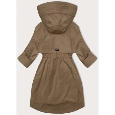 Dámska bunda typu vetrovka S'WEST MODA8357 tmavěbéžová