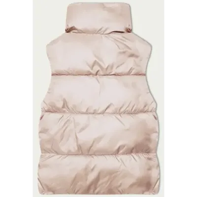 Oboustranná krátká vesta S'West MODA8346 perlová