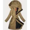 Dámská jarní bunda LHD MODA4592 béžová