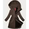 Dámská jarní bunda LHD MODA4592 hnědá