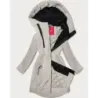 Dámská jarní bunda MODA4589 béžová