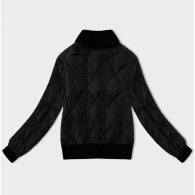 Dámská krátká bunda MODA9227 černá