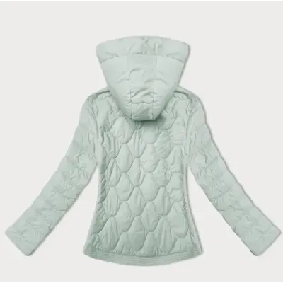 Dámská prošívaná krátká bunda MODA9239 mint