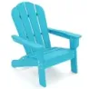 Dětská židle Adirondack z HDPE s ergonomickým opěradlem Židle Adirondack tyrkysová