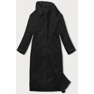 Dámský kabát oversize MODA3177 černý