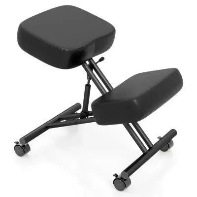 Ergonomická kolenní stolička s úhlovým sedákem pro úlevu od bolesti Ortopedická kancelářská židle